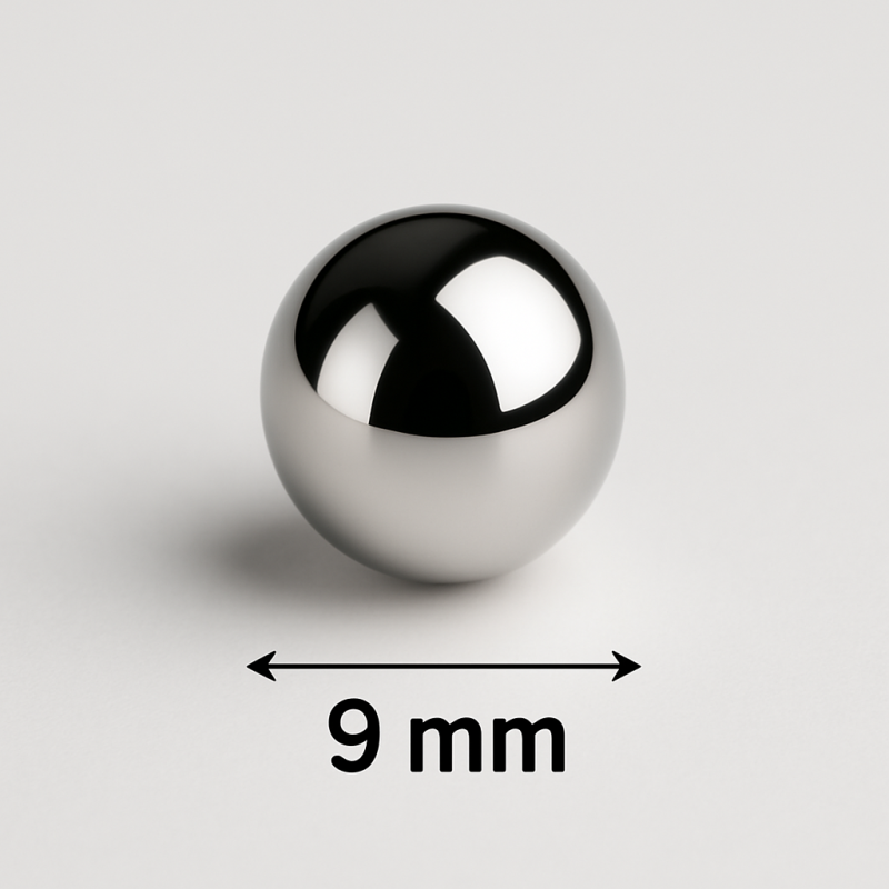 9mm Stahlkugeln